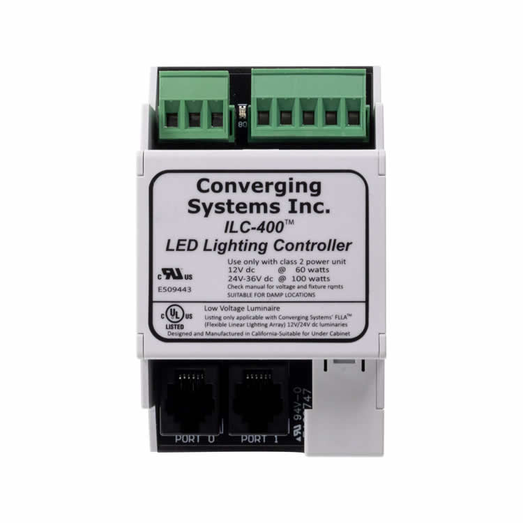 Diode LED DI-CS-ILC400 Converging Systems ILC-400 4-channel RGB(W)/STATIC DIMMING CONTROLLER For use with E-NODE 4000