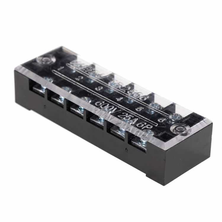 Diode LED DI-HW-TB-6 Hard-Wire Terminal Block: 6-Way for RGBW, RGBWW Wiring