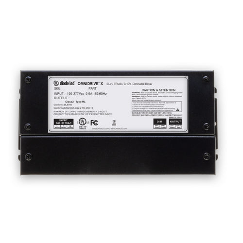 Diode LED DI-ODX-24V120W-J 120 Watt Omnidrive X Dimmable LED Driver 24V DC