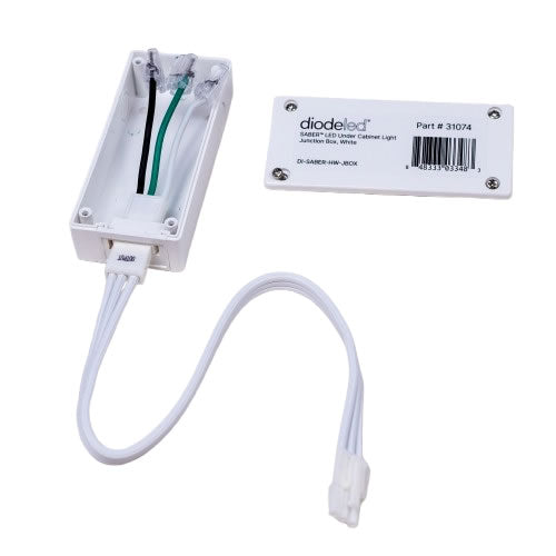 Diode LED DI-SABER-HW-JBOX Saber Under Cabinet Light Junction Box