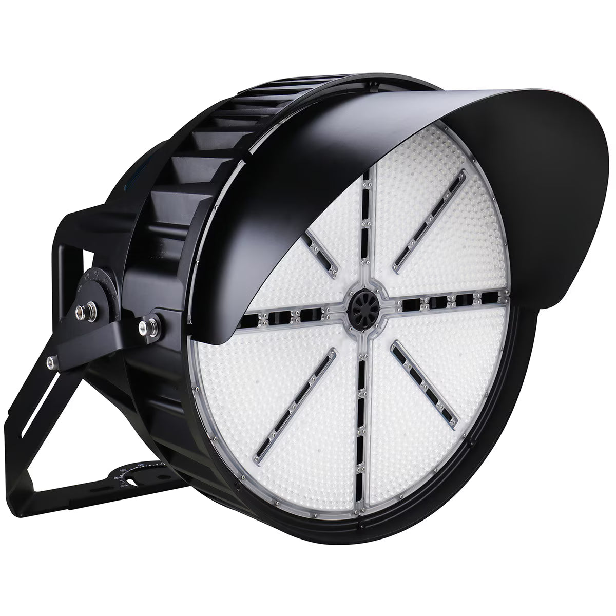 LEDone FL0144 LOC-SP-MW(800/1000/1200)50K-LV 800/1000/1200/W LED Stadium Light Fixture 5000K Black Finish 120-277V