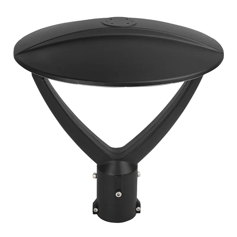 Westgate GPE-60-100W-MCTP-BK 60W/80W/100W LED Adjustable Garden Post-Top Lights Black Fixture Fits 3" OD Pipes/Poles 30K/40K/50K 120-277V