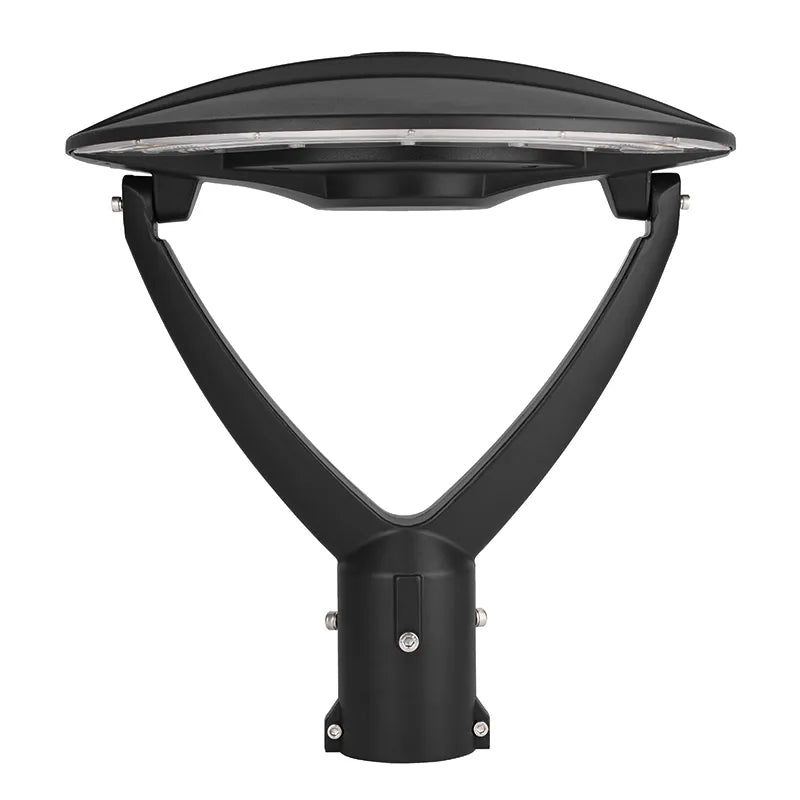 Westgate GPE-60-100W-MCTP-BK 60W/80W/100W LED Adjustable Garden Post-Top Lights Black Fixture Fits 3" OD Pipes/Poles 30K/40K/50K 120-277V