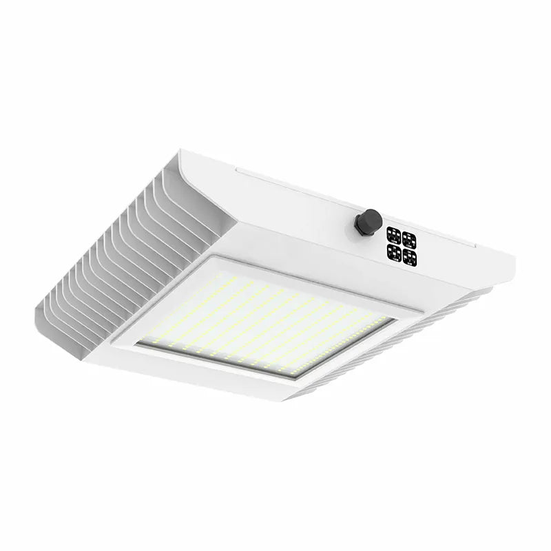 Westgate GSX-SRFC-80-150W-50K 80W/100W/120W/150W LED Square Canopy Light White Finish 5000K 120-277V