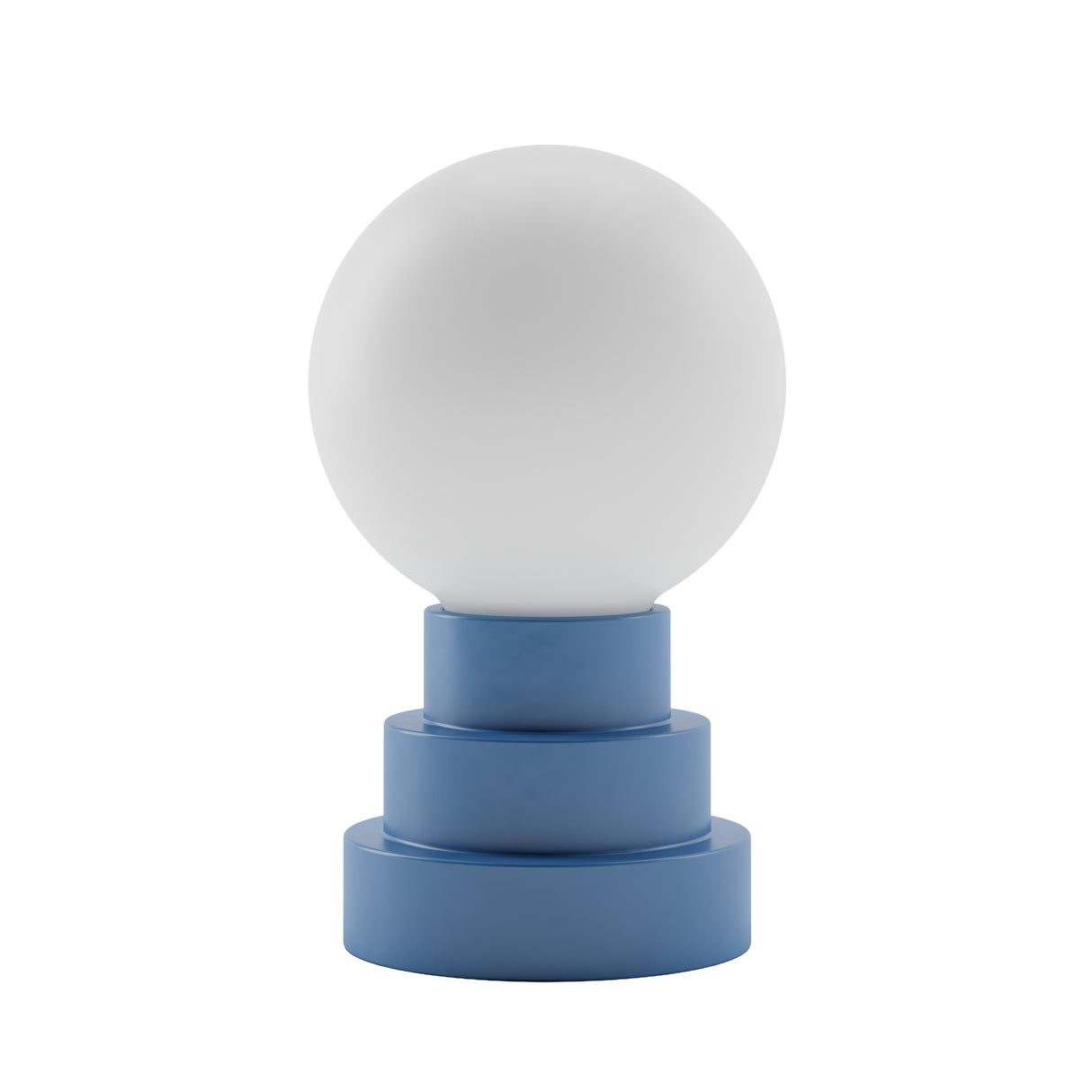 Kibun K70204 GLOBE Rechargeable Cordless LED Table Lamp, 3-Levels Brightness Touch Sensor Control, Avalon