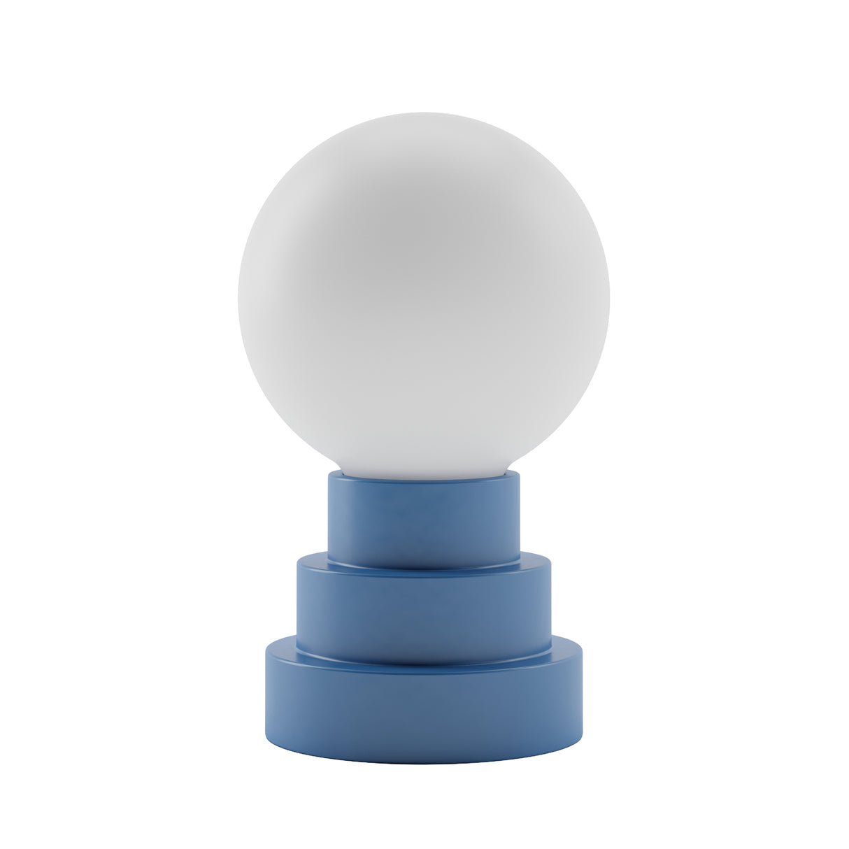 Kibun K70204 GLOBE Rechargeable Cordless LED Table Lamp, 3-Levels Brightness Touch Sensor Control, Avalon