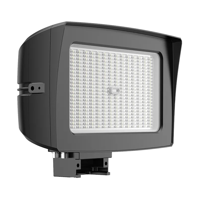 Westgate LF4MAX-LG-75-150W-MCTPB-P 75W/100W/150W LED Round-Back Flood Light 30K/40K/50K with Photocell 120-277V