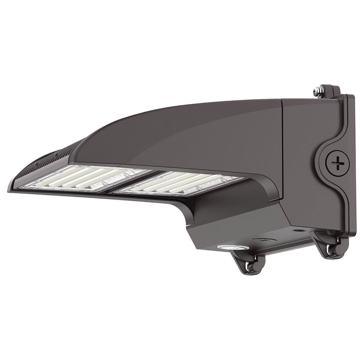 LEDone WP0150 LOC-RTWP-MW120W3CCT 60/80/100/120W LED Rotating Wall Pack 3000K/4000K/5000K with Built in Sensor Base 120-277V