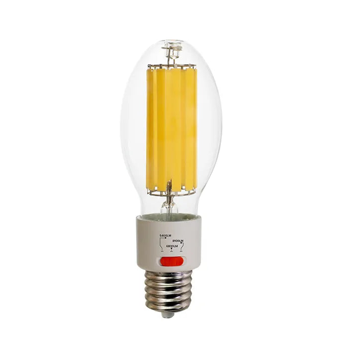 NaturaLED 4636 LED45FHID/SW/ED28/EX39/850 30/38/45W LED ED28 Filament HID Replacement Bulb 5000K EX39 Base 120-277V