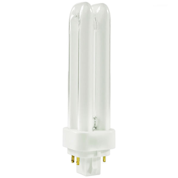 Plusrite 4027 CFQ13W/G24q/827 13W CFL Double Twin Tube 2700K G24q-1 4-pin Base