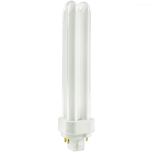 Plusrite 4033 CFQ26W/G24q/827 26W CFL Double Twin Tube 2700K G24q-2 4-pin Base