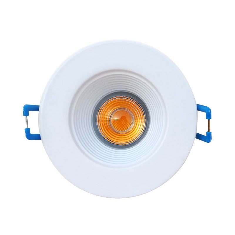 Westgate RDL2S-BF-MCT-WH 8W 2" LED Round Canless Baffle Recessed Light White Finish 30K/40K/50K 120V