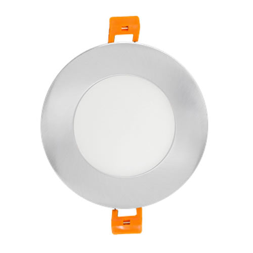 Westgate RSL3-MCT5-BN 6W LED 3" Slim Round Canless Light Brushed Nickel Finish 27K/30K/35K/40K/50K 120V