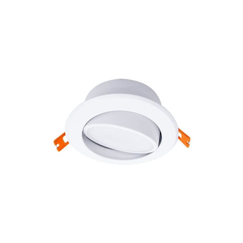 Westgate RSL4-ADJ-G2-MCT5 9W LED 4" Slim Round Canless Light White Finish Adjustable Angle 27K/30K/35K/40K/50K 120V