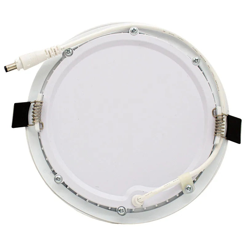 Westgate RSLC6-BF-30K 15W 6" LED Commercial Slim Canless Recessed Regressed Baffle Lights 3000K 120-277V