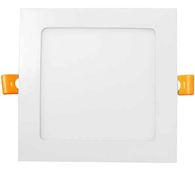 Westgate SSLRB6-MCT5 15W LED 6" Slim Square Round-Back Canless Light White Finish 27K/30K/35K/40K/50K 120V