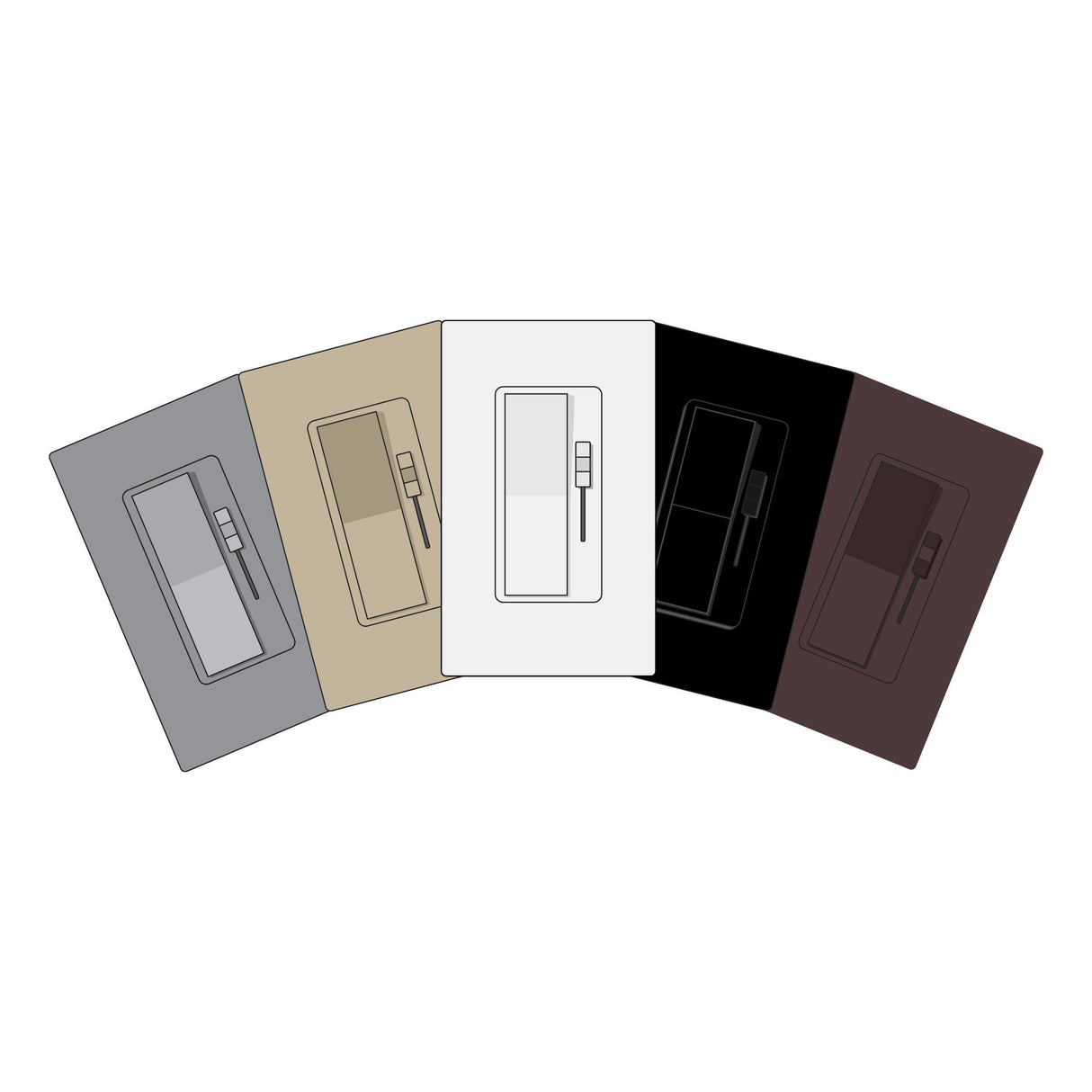 Diode LED DI-SXR1-FP-BRN Switchex +R1 Faceplate Only Brown Finish