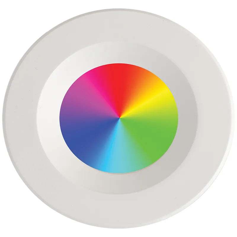 Westgate TC-RDPS4-10W-RGBW-WIFI 10W LED 4" Round Smooth Recessed Trim RGBW E26 Base 120V