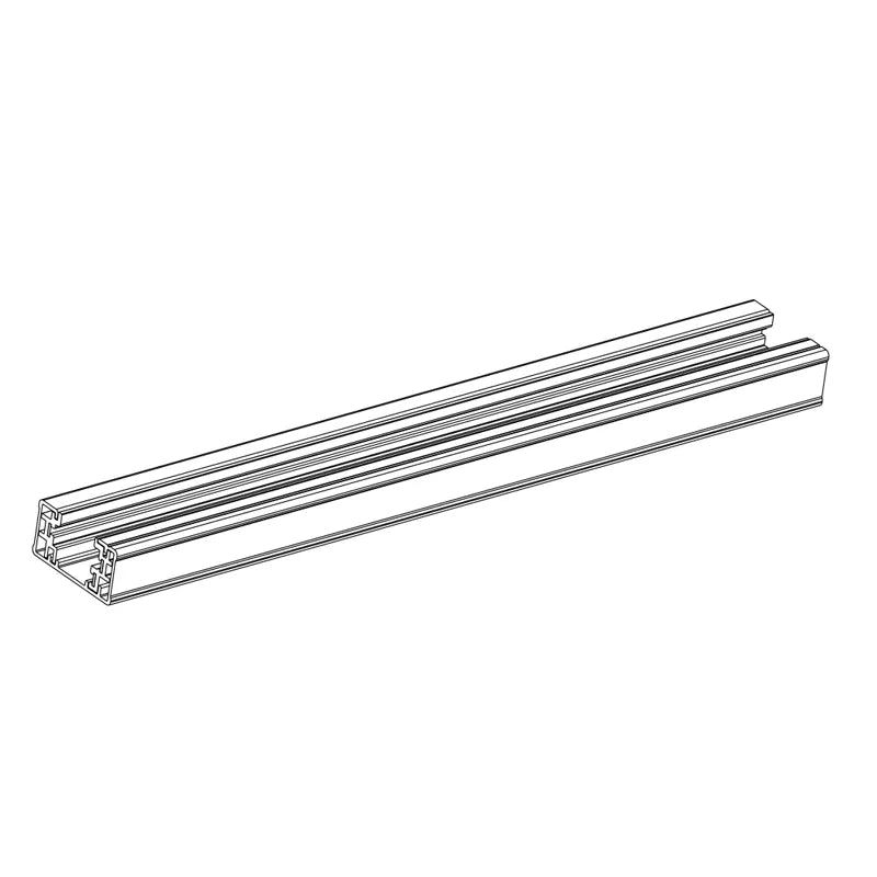 Westgate TR-4FT-WH 4ft 3-Wire H-Type Track White Finish
