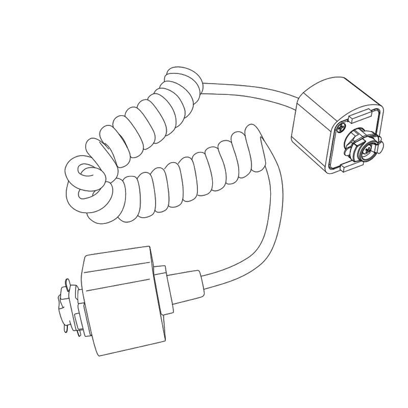 Westgate TR-EXTCON-BK 3-Wire H-Type Track to Track Extension Connector Black Finish