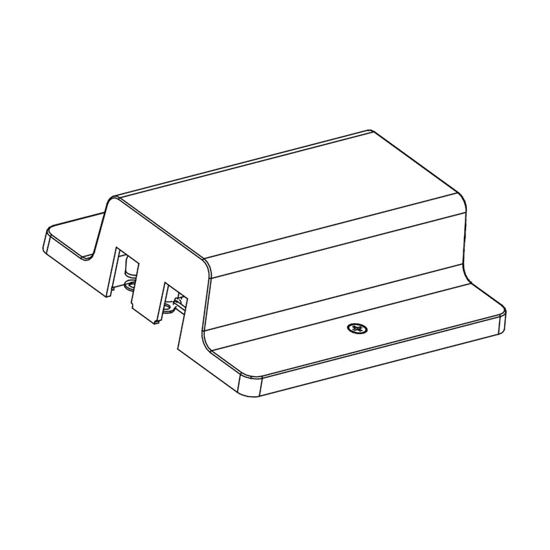 Westgate TR-FC-BK 3-Wire H-Type Track Floating Canopy Black Finish