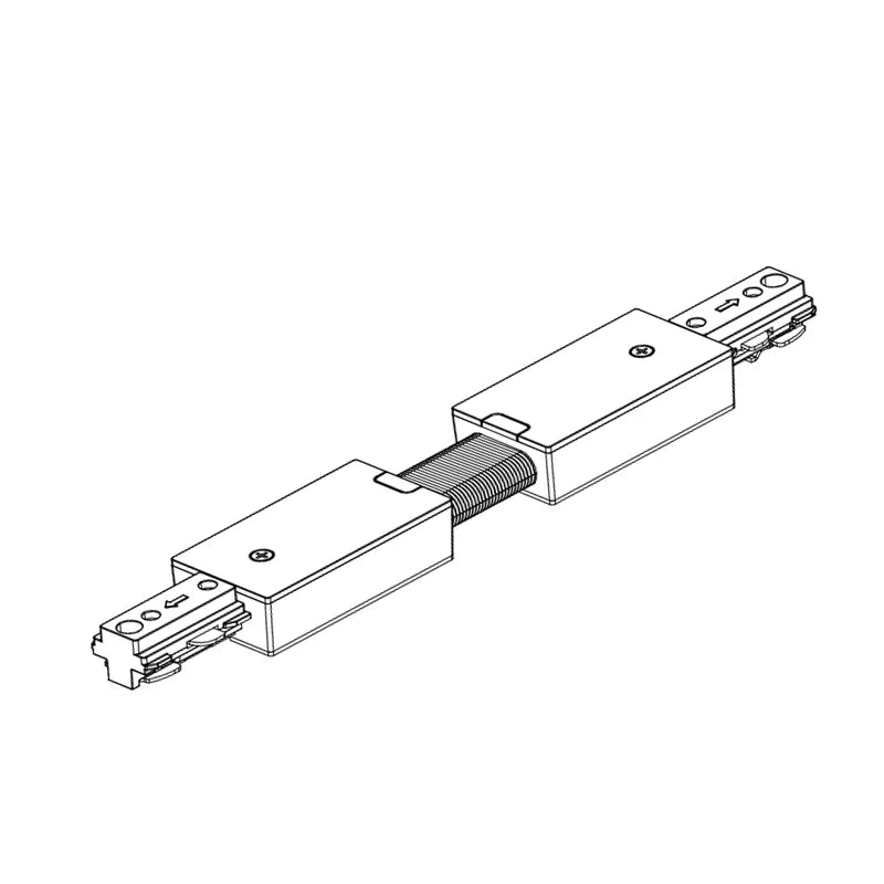 Westgate TR-FLEXC-WH 3-Wire H-Type Track Flex Connector White Finish