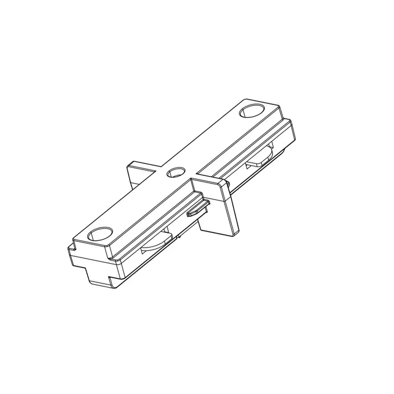 Westgate TR-MC-BK 3-Wire H-Type Track Mini Connector Black Finish