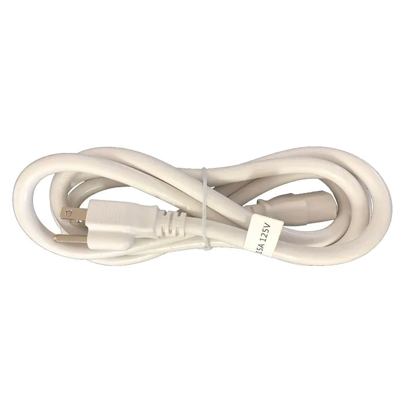 Westgate UCA-PC-6FT-WHT 6ft White Power Cord for UCA & UCE Series Undercabinet Fixtures