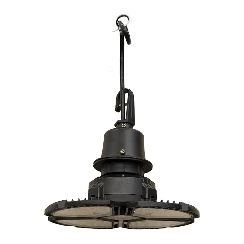 Westgate UHL-150W-50K 150W LED Adjustable Angle Highbay Lamp/Socket Fixture Black Finish 5000K 120-277V