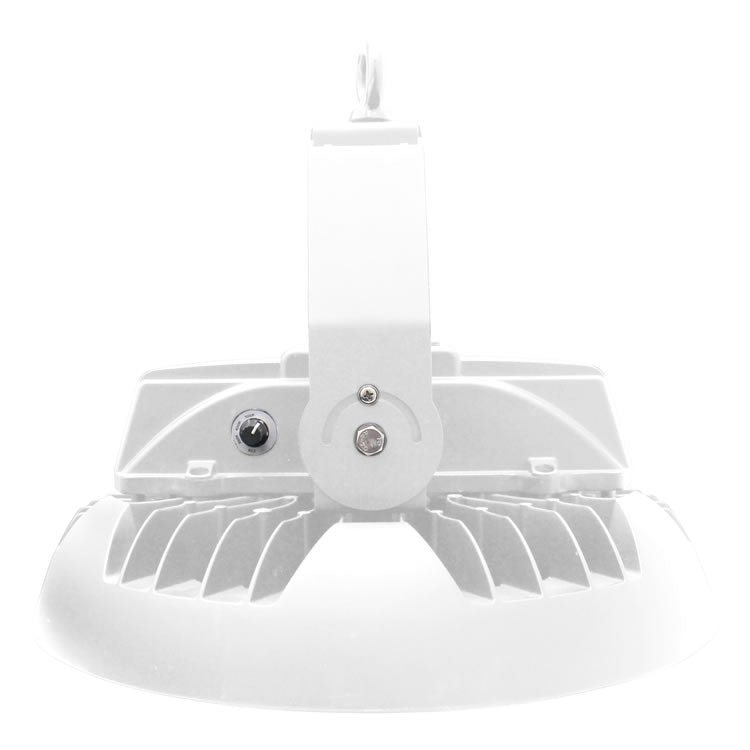 Westgate UHX-230W-MCTP-WH-480V 50W/80W/100W/150W LED UFO Highbay Fixture White Finish Sensory Ready 30K/40K/50K/57K 480V