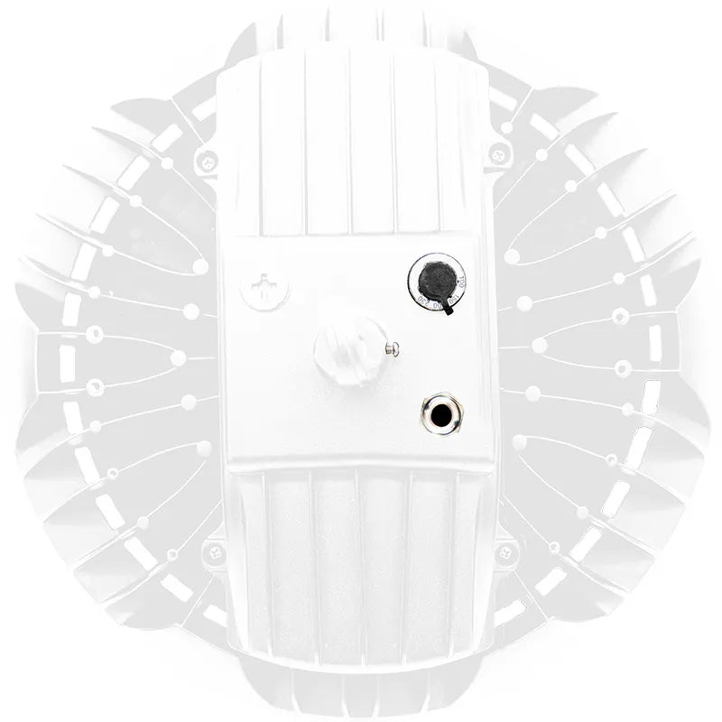 Westgate UHX-230W-MCTP-WH-SR 100W/150W/200W/230W LED UFO Highbay Fixture White Finish Sensory Ready 30K/40K/50K/57K 120-277V