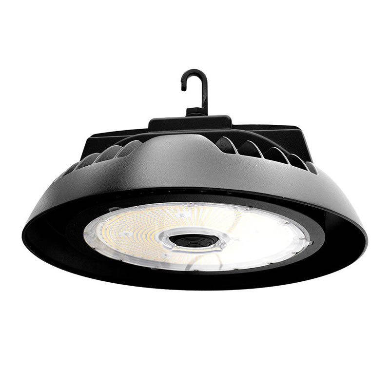 Westgate UHX-150W-MP-50K-SR 50W/80W/100W/150W LED UFO Highbay Fixture Black Finish Sensory Ready 5000K 120-277V