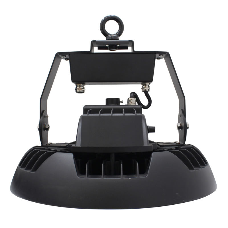 Westgate UHX-230W-MCTP-480V 100W/150W/200W/230W LED UFO Highbay Fixture Black Finish Sensory Ready 30K/40K/50K/57K 480V