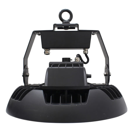 Westgate UHX-230W-MP-50K-480V 100W/150W/200W/230W LED UFO Highbay Fixture Black Finish Sensory Ready 5000K 480V