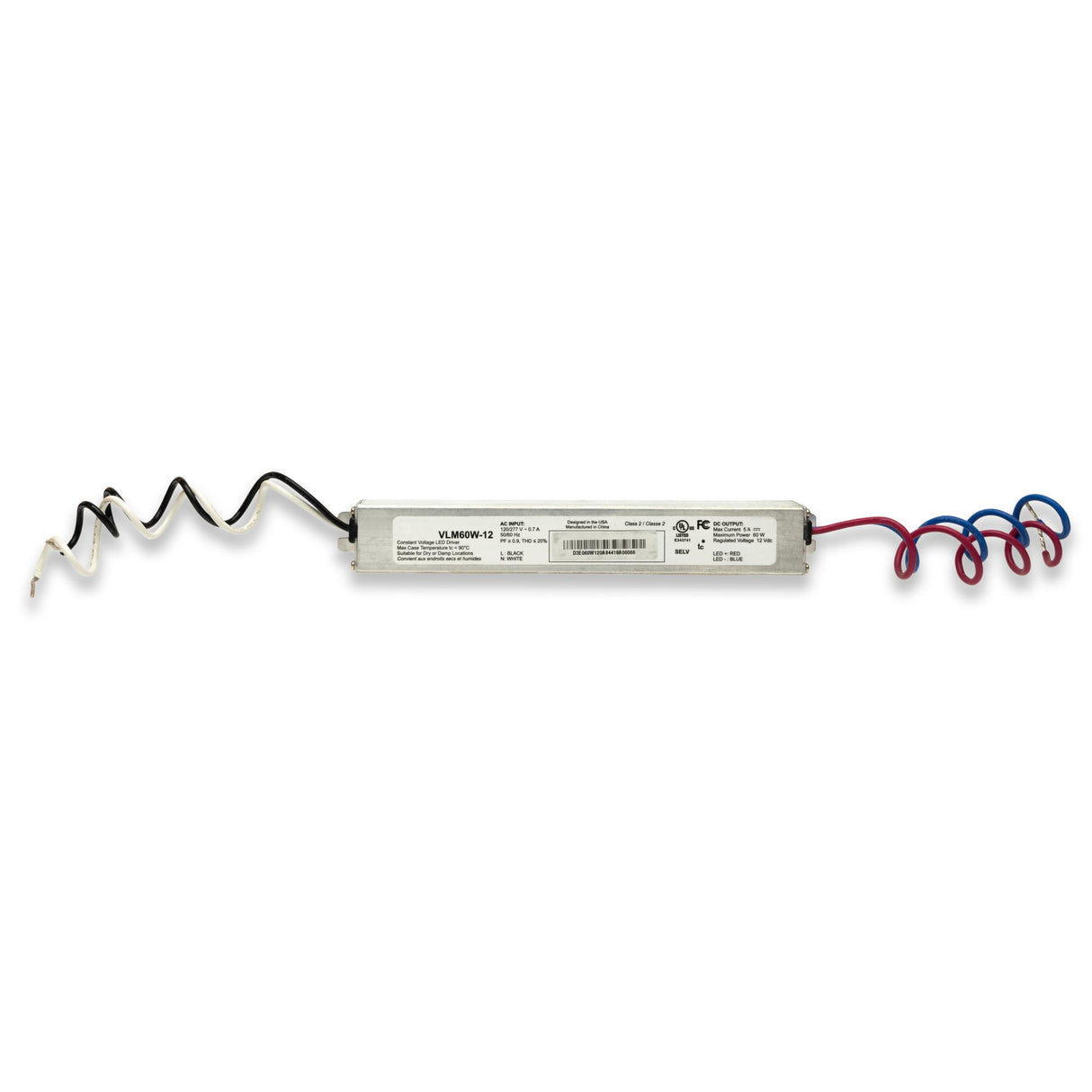 Diode LED VLM60W-12 60 Watt VLM Constant Voltage LED Driver 12V DC