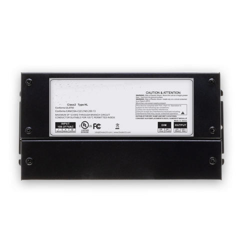 Westgate UCM-20L-12DC 20W Magnetic Dimmable LED Driver 5"x2-1/8"x2" 12VDC