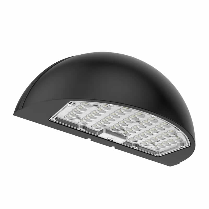 Westgate WPMX-24-40W-MCTP 24W/32W/40W LED Wall Pack Half-Moon 30K/40K/50K 120-277V