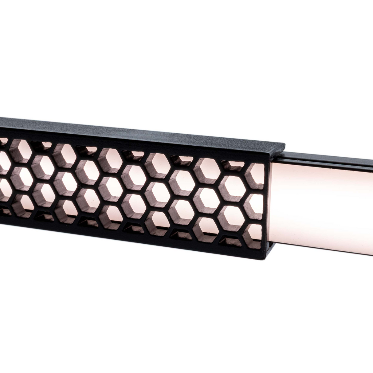 Diode LED DI-A3-FLT-LOUVER-BL 12-Inch A3 Channel Flat Louver Only Snap On