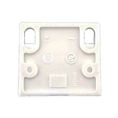 LH0228 13w GX23, GX23-2 2 pin CFL lamp holder/socket with 2 hole horizontal mounting