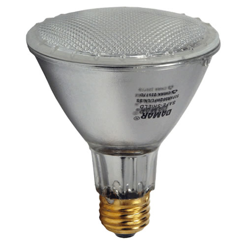 Damar 22577D 50PAR30QWFL/LN/50/SS 50W PAR30 Long Neck Wide Flood Safe-Shield Shatter Resistant E26 130V