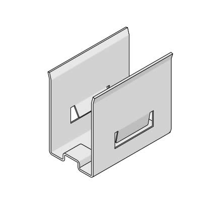 Diode LED DI-LIN-SE-MTCL-2 39-inch LINAIRE Flex Side Bend White Mounting Clips (2-Pack)