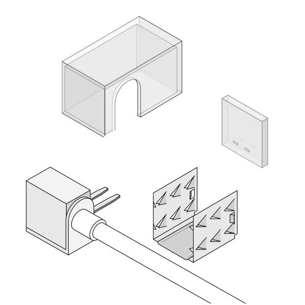 Diode LED DI-LIN-TE-SDFC LINAIRE Flex Top Bend Side Field Connector
