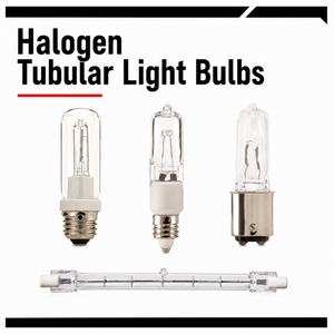 Halogen Tubular Light Bulbs