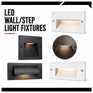 LED Wall/Step Light Fixtures