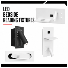 LED Bedside Reading Fixtures