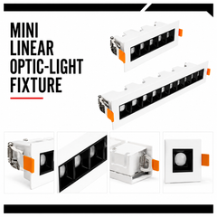 Mini Linear Optic-Light Fixtures