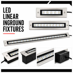 LED Linear Inground Fixtures