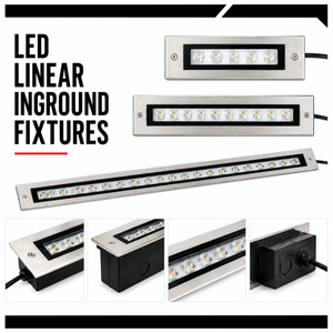 LED Linear Inground Fixtures