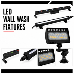 LED Wall Wash Fixtures