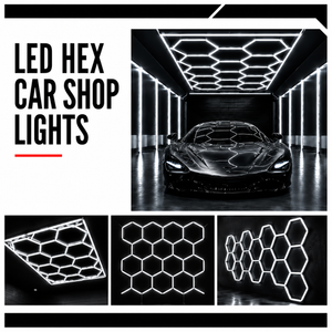 LED Hex Car Shop Lights